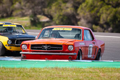 9;24-November-2019;9;Australia;Ford-Mustang;Harry-Bargwanna;Historic-Touring-Cars;Island-Magic;Phillip-Island;VIC;Victoria;auto;motorsport;racing;super-telephoto