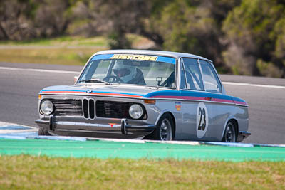 23;23;24-November-2019;Australia;BMW-2002;Historic-Touring-Cars;Island-Magic;Phillip-Island;Robert-van-Stokrom;VIC;Victoria;auto;motorsport;racing;super-telephoto