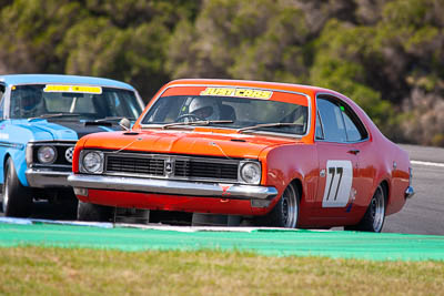 77;24-November-2019;77;Australia;Frederick-Brain;Historic-Touring-Cars;Holden-Monaro-HQ-GTS;Island-Magic;Phillip-Island;VIC;Victoria;auto;motorsport;racing;super-telephoto