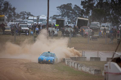 19;19;1986-Mazda-RX7;29-November-2019;Alpine-Rally;Andrew-Crawford;Australia;Bairnsdale-Speedway;East-Gippsland;Gippsland;Jon-Waterhouse;Mazda;P20;Rally;VIC;auto;classic;historic;motorsport;racing;super-telephoto;vintage