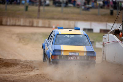 22;1975-Ford-Escort;22;29-November-2019;Alpine-Rally;Australia;Bairnsdale-Speedway;C2;East-Gippsland;Ford;Gippsland;Neil-Schey;Rally;Scott-Middleton;VIC;auto;classic;historic;motorsport;racing;super-telephoto;vintage