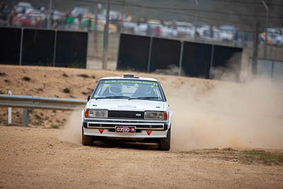 31;1981-Datsun-Bluebird-SSS;29-November-2019;31;Aaron-Blacksell;Alpine-Rally;Australia;Bairnsdale-Speedway;Datsun;East-Gippsland;Gippsland;P81;Rally;Ross-OReilly;VIC;auto;classic;historic;motorsport;racing;super-telephoto;vintage