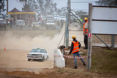 31;1981-Datsun-Bluebird-SSS;29-November-2019;31;Aaron-Blacksell;Alpine-Rally;Australia;Bairnsdale-Speedway;Datsun;East-Gippsland;Gippsland;P81;Rally;Ross-OReilly;VIC;auto;classic;historic;motorsport;racing;super-telephoto;vintage