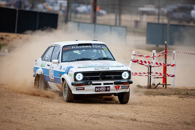 33;1976-Ford-MkII-Escort;29-November-2019;33;Alpine-Rally;Australia;Bairnsdale-Speedway;Cody-Richards;East-Gippsland;Ford;Gippsland;Matthew-Dillon;P81;Rally;VIC;auto;classic;historic;motorsport;racing;super-telephoto;vintage