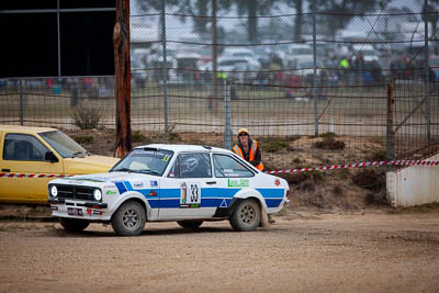 33;1976-Ford-MkII-Escort;29-November-2019;33;Alpine-Rally;Australia;Bairnsdale-Speedway;Cody-Richards;East-Gippsland;Ford;Gippsland;Matthew-Dillon;P81;Rally;VIC;auto;classic;historic;motorsport;racing;super-telephoto;vintage