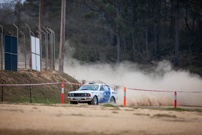 35;1976-Datsun-180B;29-November-2019;35;Alpine-Rally;Australia;Bairnsdale-Speedway;C2;Datsun;East-Gippsland;Gippsland;Jason-Sims;Ken-Moore;Rally;VIC;auto;classic;historic;motorsport;racing;super-telephoto;vintage