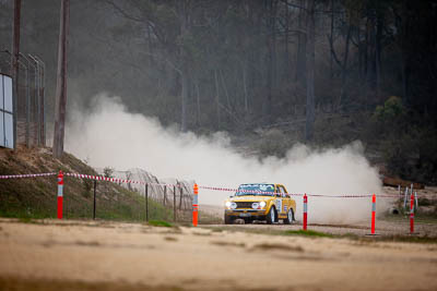 38;1970-Datsun-1600-Dazda;29-November-2019;38;Alpine-Rally;Australia;Bairnsdale-Speedway;C3;Datsun;East-Gippsland;Gippsland;John-Ludlam;Michael-Wood;Rally;VIC;auto;classic;historic;motorsport;racing;super-telephoto;vintage