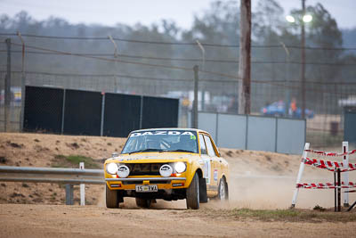 38;1970-Datsun-1600-Dazda;29-November-2019;38;Alpine-Rally;Australia;Bairnsdale-Speedway;C3;Datsun;East-Gippsland;Gippsland;John-Ludlam;Michael-Wood;Rally;VIC;auto;classic;historic;motorsport;racing;super-telephoto;vintage