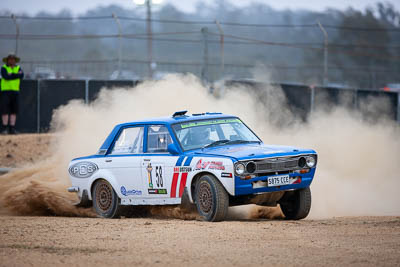 58;1968-Datsun-1600;29-November-2019;58;Adam-Branford;Alpine-Rally;Australia;Bairnsdale-Speedway;C2;Datsun;East-Gippsland;Gippsland;Kevin-Millard;Rally;VIC;auto;classic;historic;motorsport;racing;super-telephoto;vintage