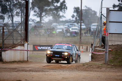 42;1980-Datsun-Stanza;29-November-2019;42;Alpine-Rally;Australia;Bairnsdale-Speedway;CRC;Chris-Ellis;Datsun;East-Gippsland;Gippsland;Joel-Wald;Rally;VIC;auto;classic;historic;motorsport;racing;super-telephoto;vintage