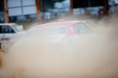 43;1975-Datsun-180B-SSS;29-November-2019;43;Alpine-Rally;Australia;Bairnsdale-Speedway;Damien-Hanns;Datsun;East-Gippsland;Gippsland;P81;Rally;Stephen-Duthie;VIC;auto;classic;historic;motorsport;racing;super-telephoto;vintage