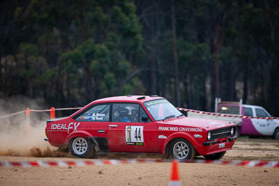 44;1979-Ford-RS1800-Escort;29-November-2019;44;Alpine-Rally;Australia;Bairnsdale-Speedway;C1;Damian-Reed;East-Gippsland;Ford;Gippsland;Rally;VIC;Wayne-Mason;auto;classic;historic;motorsport;racing;super-telephoto;vintage