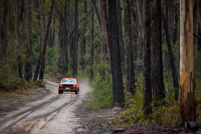 9;1977-Plymouth-Fire-Arrow;30-November-2019;9;Alpine-Rally;Australia;C2;David-Guest;Gippsland;Kade-Barrett;Plymouth;Rally;VIC;auto;classic;historic;motorsport;racing;special-stage;super-telephoto;vintage