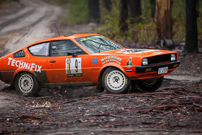 9;1977-Plymouth-Fire-Arrow;30-November-2019;9;Alpine-Rally;Australia;C2;David-Guest;Gippsland;Kade-Barrett;Plymouth;Rally;VIC;auto;classic;historic;motorsport;racing;special-stage;super-telephoto;vintage