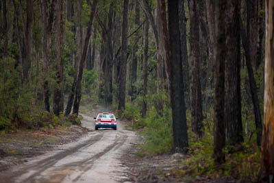 6;30-November-2019;6;Alan-Friend;Alpine-Rally;Australia;CRC;Gippsland;Michelle-Canning;Nissan;Nissan-Silvia;Rally;VIC;auto;classic;historic;motorsport;racing;special-stage;super-telephoto;vintage