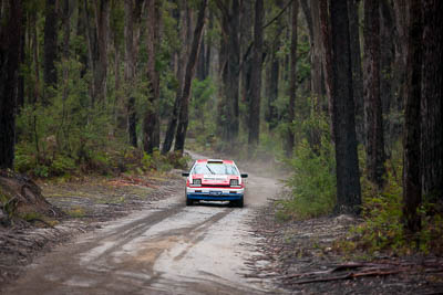 6;30-November-2019;6;Alan-Friend;Alpine-Rally;Australia;CRC;Gippsland;Michelle-Canning;Nissan;Nissan-Silvia;Rally;VIC;auto;classic;historic;motorsport;racing;special-stage;super-telephoto;vintage