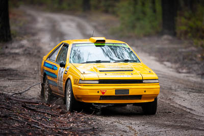 15;15;1984-Nissan-Gazelle;30-November-2019;Alpine-Rally;Andrew-Travis;Australia;CRC;David-Travis;Gippsland;Nissan;Rally;VIC;auto;classic;historic;motorsport;racing;special-stage;super-telephoto;vintage