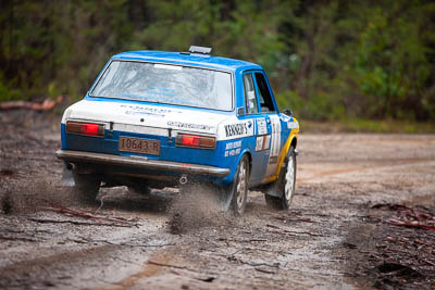 10;10;1971-Datsun-1600;30-November-2019;Alpine-Rally;Australia;CRC;Carl-Stewart;Datsun;Gippsland;Matthew-James;Rally;VIC;auto;classic;historic;motorsport;racing;special-stage;super-telephoto;vintage