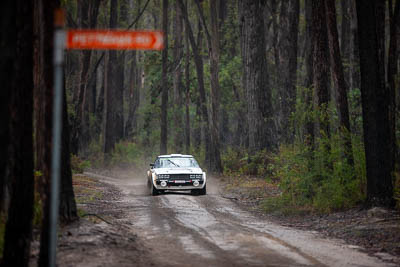 17;17;1979-Toyota-Celica-RA40;30-November-2019;Alpine-Rally;Australia;C1;Catriona-Kelly;Clay-Badenoch;Gippsland;Rally;Toyota;VIC;auto;classic;historic;motorsport;racing;special-stage;super-telephoto;vintage