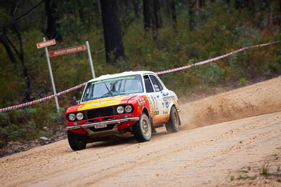 2;1970-Mazda-RX2;2;30-November-2019;Alpine-Rally;Australia;C1;Gippsland;Mazda;Nathan-Quinn;Rally;Ray-Winwood‒Smith;VIC;auto;classic;historic;motorsport;racing;special-stage;super-telephoto;vintage