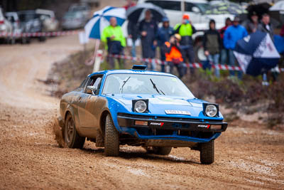 24;1980-Triumph-TR8;24;30-November-2019;Alpine-Rally;Australia;C1;Gippsland;Guy-Ruggles;Matthew-Ruggles;Rally;Triumph;VIC;auto;classic;historic;motorsport;racing;special-stage;super-telephoto;vintage