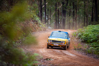 10;10;1971-Datsun-1600;30-November-2019;Alpine-Rally;Australia;CRC;Carl-Stewart;Datsun;Gippsland;Matthew-James;Rally;VIC;auto;classic;historic;motorsport;racing;special-stage;super-telephoto;vintage