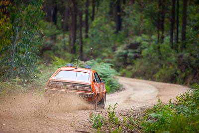 9;1977-Plymouth-Fire-Arrow;30-November-2019;9;Alpine-Rally;Australia;C2;David-Guest;Gippsland;Kade-Barrett;Plymouth;Rally;VIC;auto;classic;historic;motorsport;racing;special-stage;super-telephoto;vintage