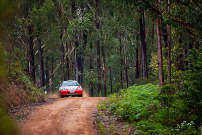 18;18;1996-Honda-Civic;30-November-2019;Alpine-Rally;Andrew-Benefield;Australia;Brett-Middleton;Gippsland;Honda;P20;Rally;VIC;auto;classic;historic;motorsport;racing;special-stage;super-telephoto;vintage